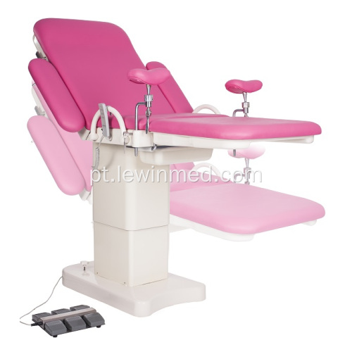 Cadeira obstétrica elétrica, cama para exame ginecológico